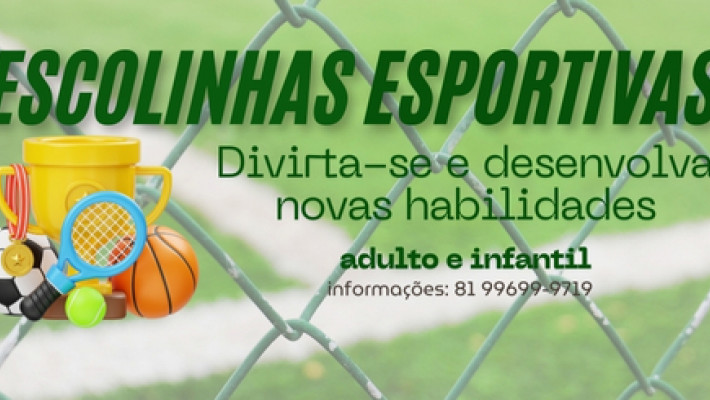 Escolinhas esportivas