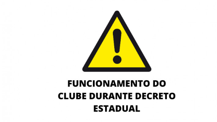 HORÁRIO DE FUNCIONAMENTO – DECRETO DE MAIO