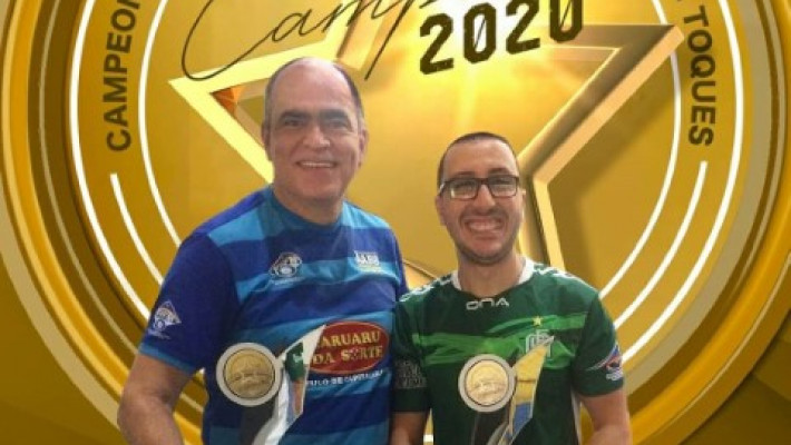 É CAMPEÃO – FUTEBOL DE MESA AABB SOBE AO PÓDIO PERNAMBUCANO