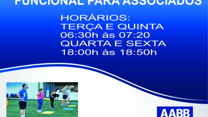 TREINO FUNCIONAL PARA ASSOCIADOS