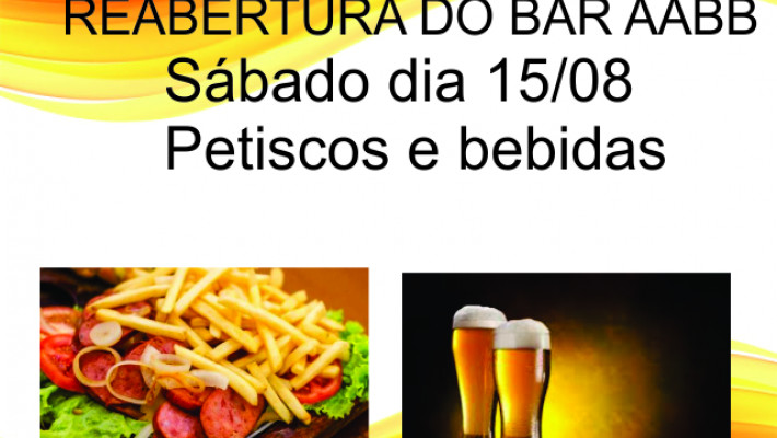 BAR AABB REABRE PARCIALMENTE