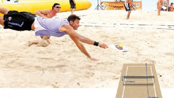 OFICINA DE BEACH TENNIS ACONTECE NESTE DOMINGO