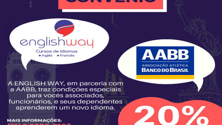 NOVO CONVÊNIO – ENGLISHWAY