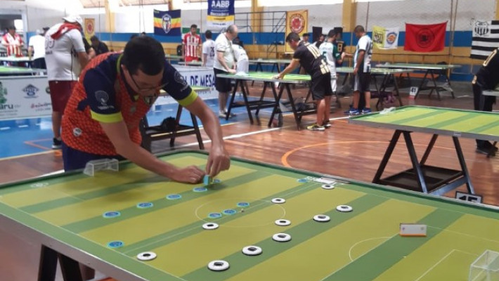5. ETAPA DO PERNAMBUCANO DE FUTEBOL DE MESA FOI REALIZADO NA AABB