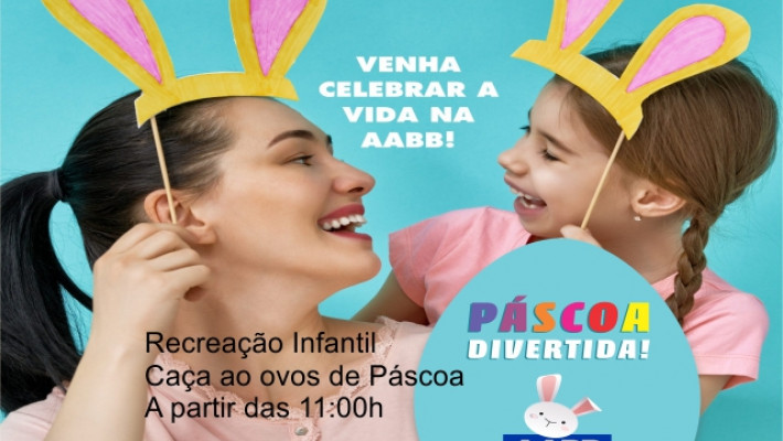 PÁSCOA DIVERTIDA NESTE DOMINGO