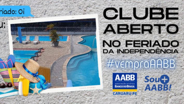 07/09 – Clube aberto no feriado