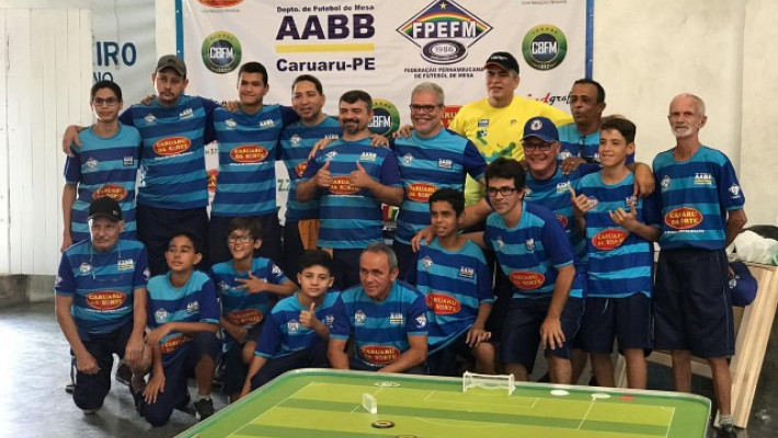 COPA PERNAMBUCO DE FUTEBOL DE MESA FOI REALIZADA EM FEVEREIRO