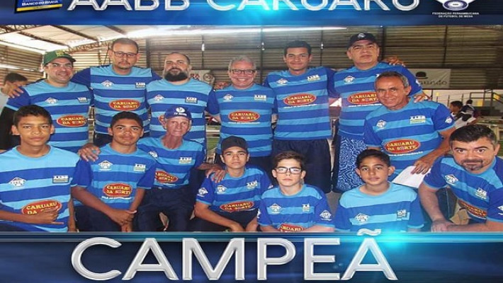 AABB CAMPEÃ DA COPA PERNAMBUCO DE FUTEBOL DE MESA