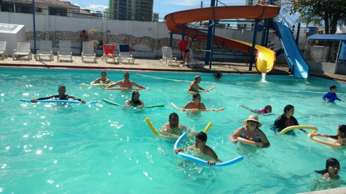 RECREAÇÃO E ESPORTES – DOMINGOS MAIS SAUDÁVEIS NA PISCINA