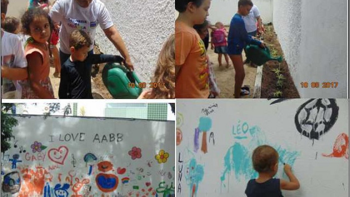 SEMANA DA CRIANÇA COMEÇA COM EDUCAÇÃO AMBIENTAL E ARTES