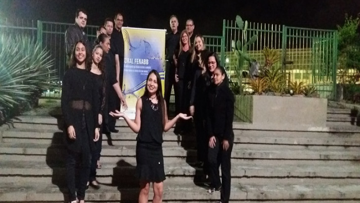 CORAL AABB REALIZA PRIMEIRA APRESENTAÇÃO PÚBLICA