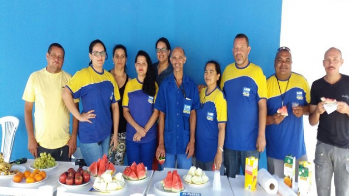 CAFÉ DA MANHÃ DE NATAL DOS FUNCIONÁRIOS DA AABB