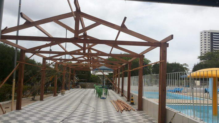 AMPLIAÇÃO DA ÁREA COMUM DA PISCINA