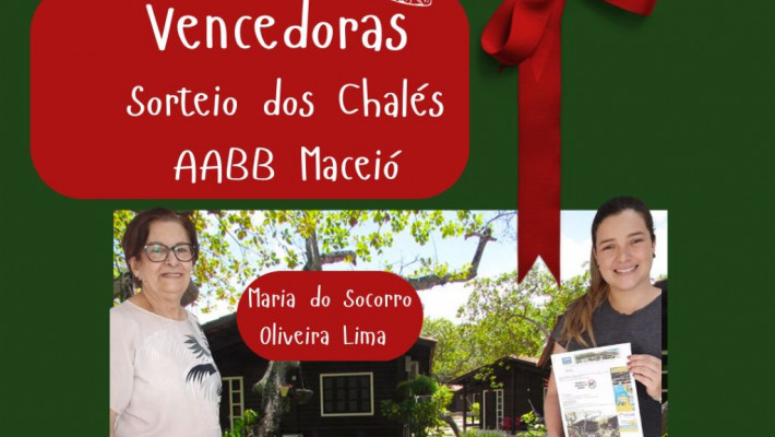 GANHADORES DO SORTEIO DAS DIÁRIAS EM MACEIÓ