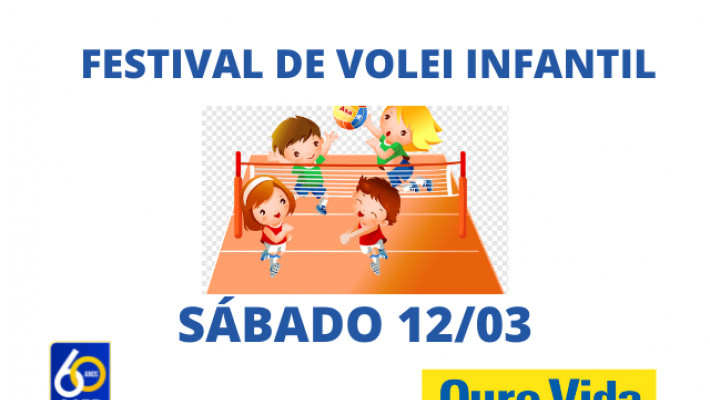 FESTIVAL DE VOLEI INFANTIL