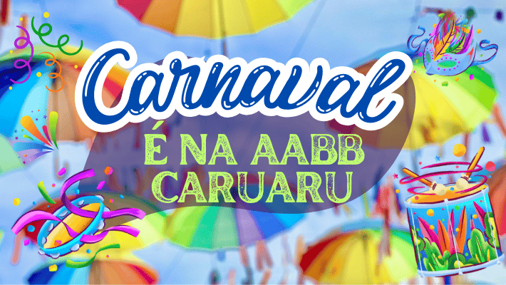 Carnaval é na AABB!