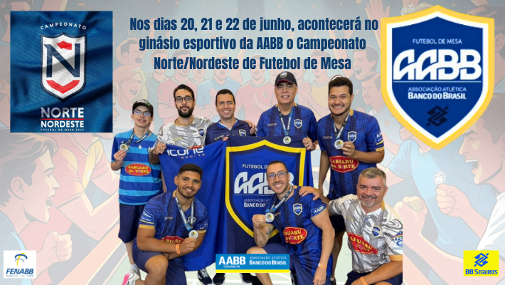 Campeonato de Futebol de Mesa acontece na AABB