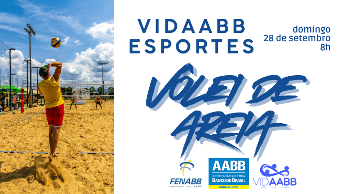 Vem aí o Torneio VidaABB Esportes de Vôlei de Areia