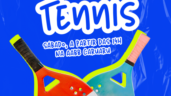 Sábado é dia de Beach Tennis na AABB Caruaru!