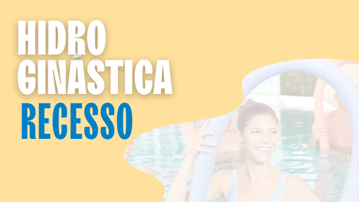Hidroginástica em recesso